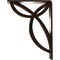 Ekena Millwork Versailles Wrought Iron Bracket, (Triple center brace), Antiqued Bronze 2"W x 5 1/2"D x 8"H BKTM02X05X08TVEABZ - alternate 6
